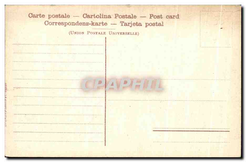 CPA Pompei Casa del Poeta Tragico — Verso