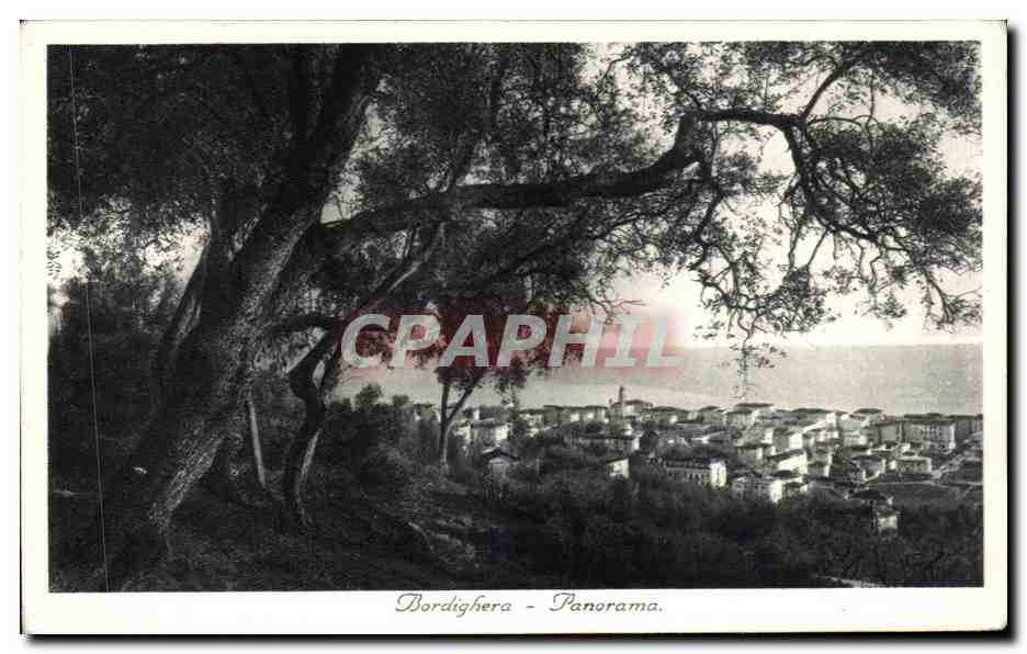 CPA Bordighera Panorama