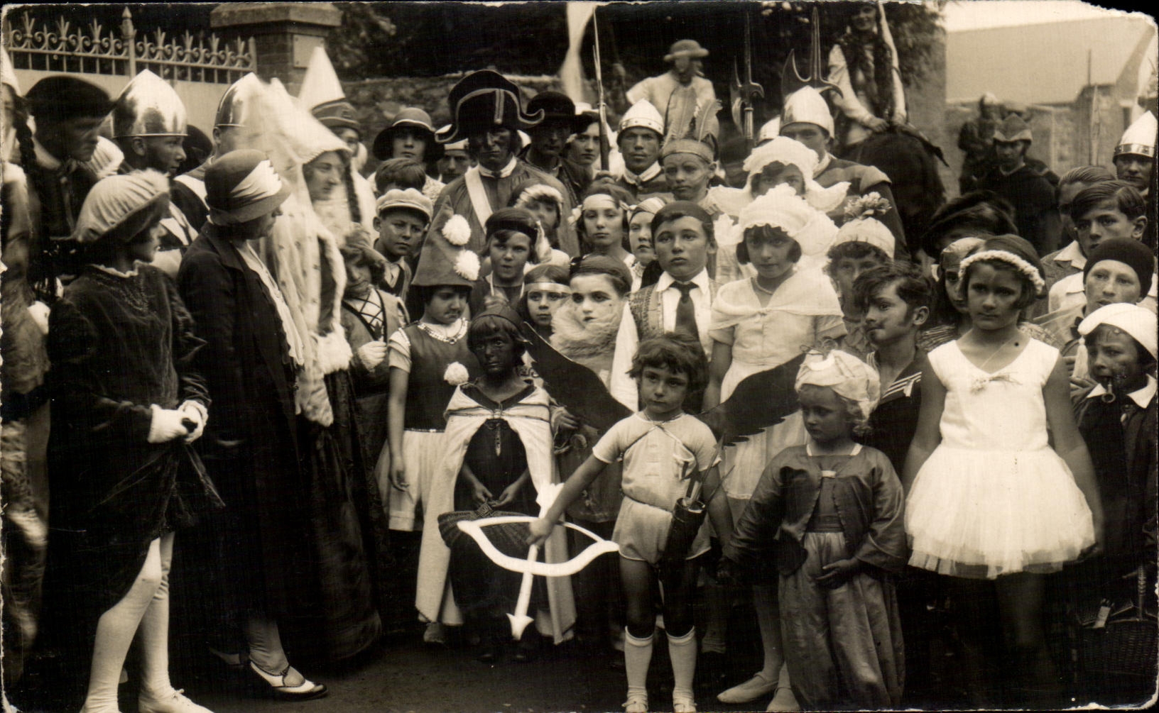 CARTE PHOTO Carnaval Enfants Carnival