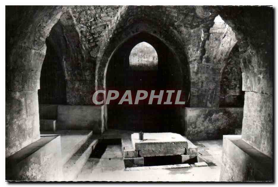 CPA Asu Gosh israel Crypte Batie Les roises Sur Le Reservoir De La Xeme Legion Romaine Israel