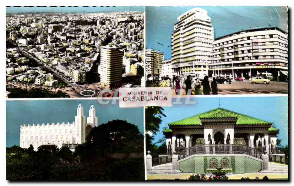 CPA Souvenir De Casablanca