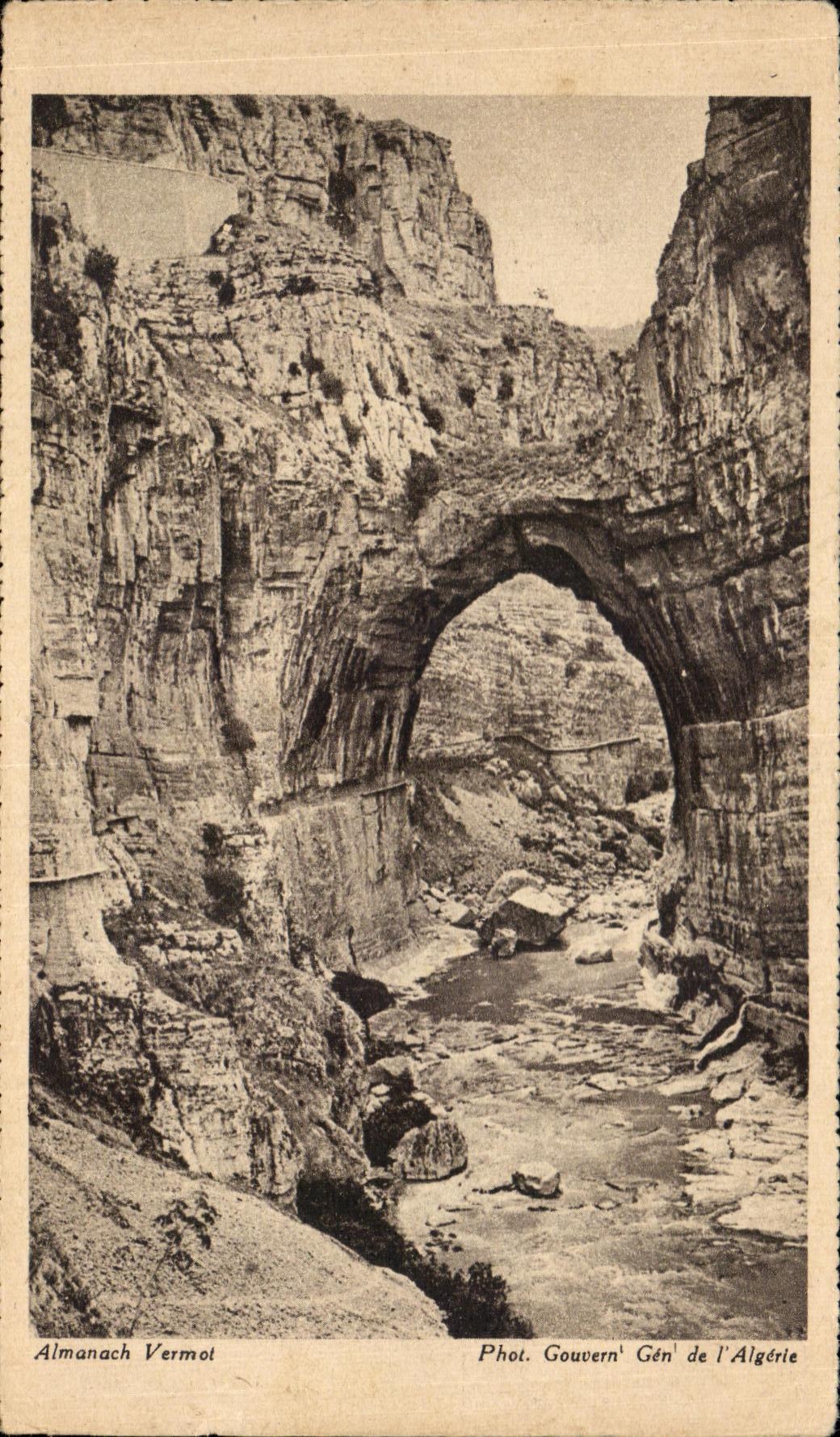 CPA Constantine La Gorges de Rhumel Algerie 