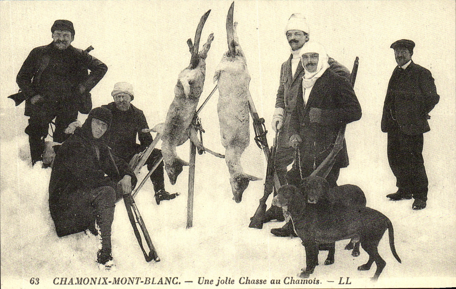 Chamonix-Mont-Blanc — Une jolie Chasse au Chamois — LL