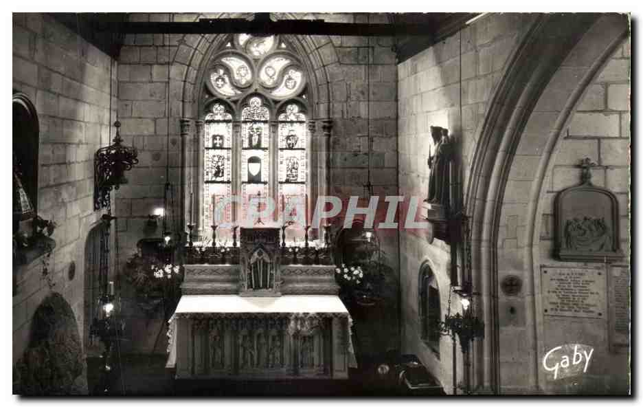 CPA Notre Dame De Behuard Le Sanctuaire De L'Eglise