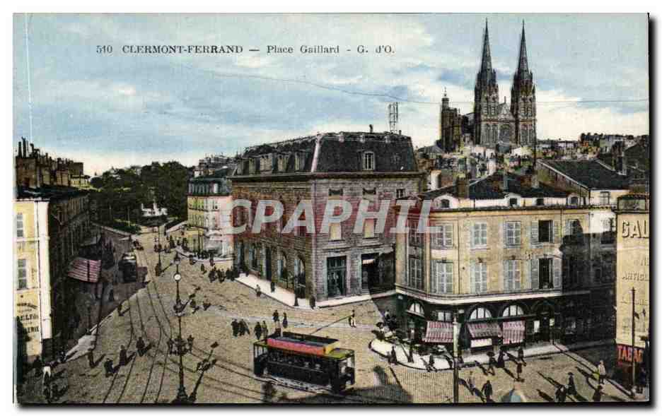 CPA Clermont Ferrand Place Gaillard
