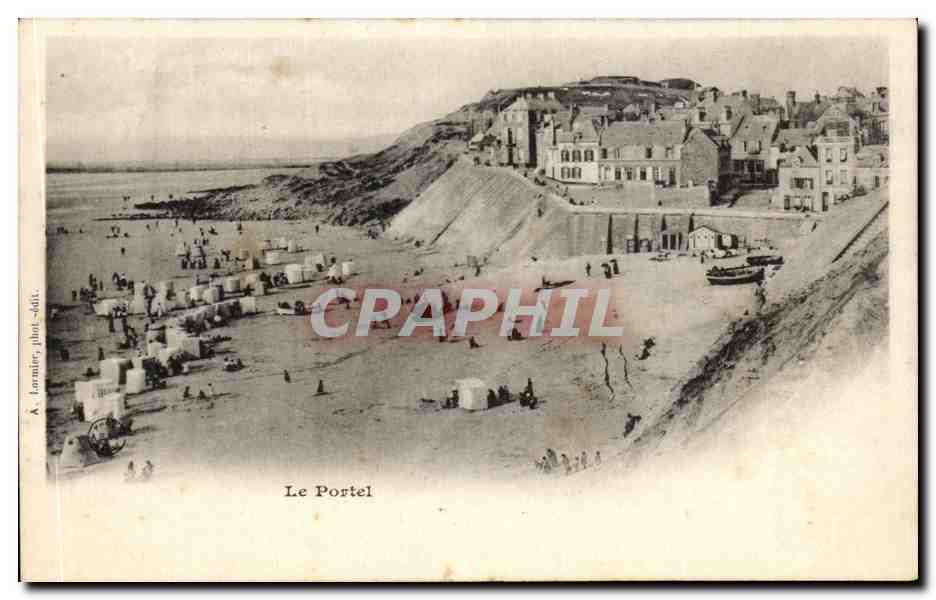 CPA Le Portel Plage 