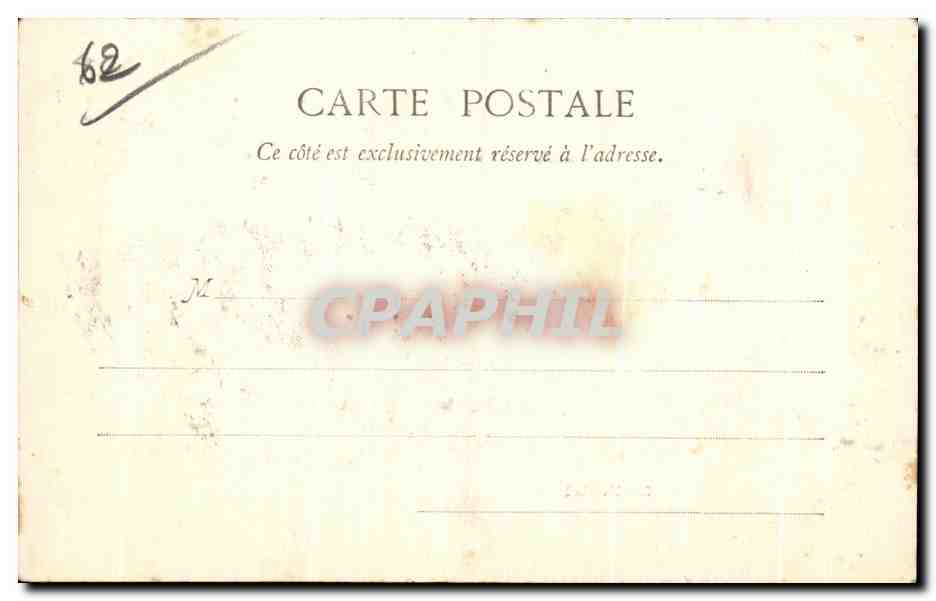 CPA Le Portel Plage  — Rückseite