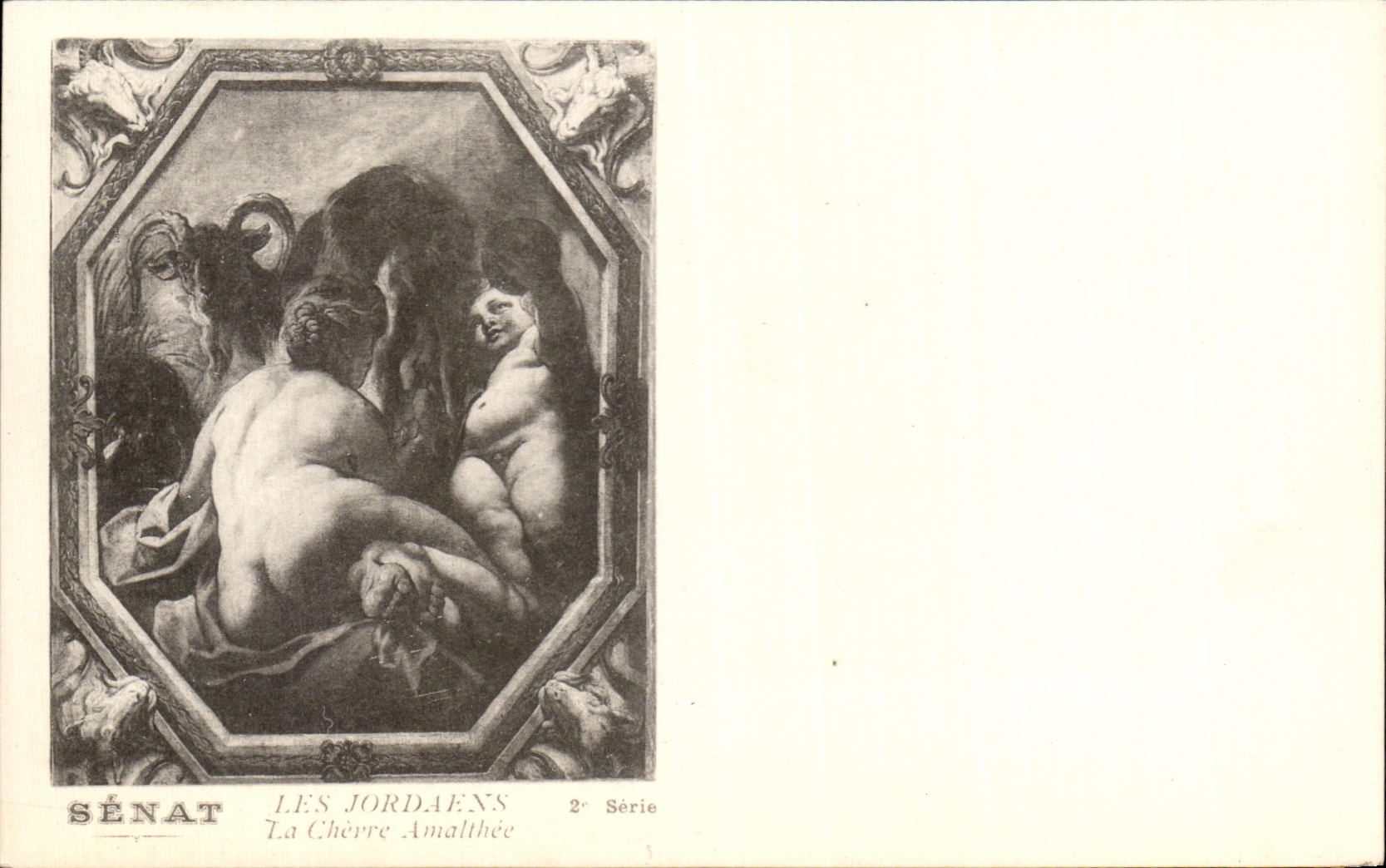 CPA Senat Les Jordaens La Chere Amalthee Paris 
