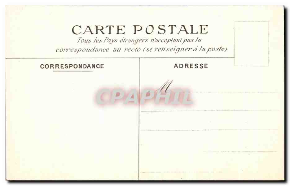 CPA Senat Les Jordaens La Chere Amalthee Paris  — Rückseite