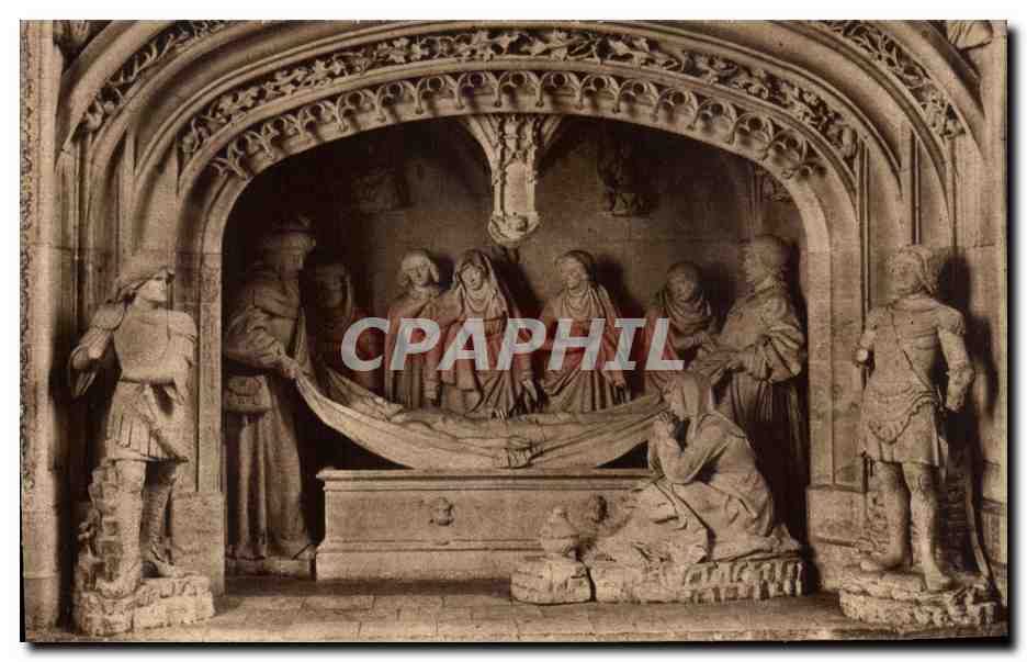 CPA Les Saints De Solesmes Le Tombeau de Christ