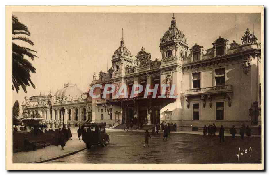 CPA Cote D'Azur Monte Carlo Le Casino Yvon 