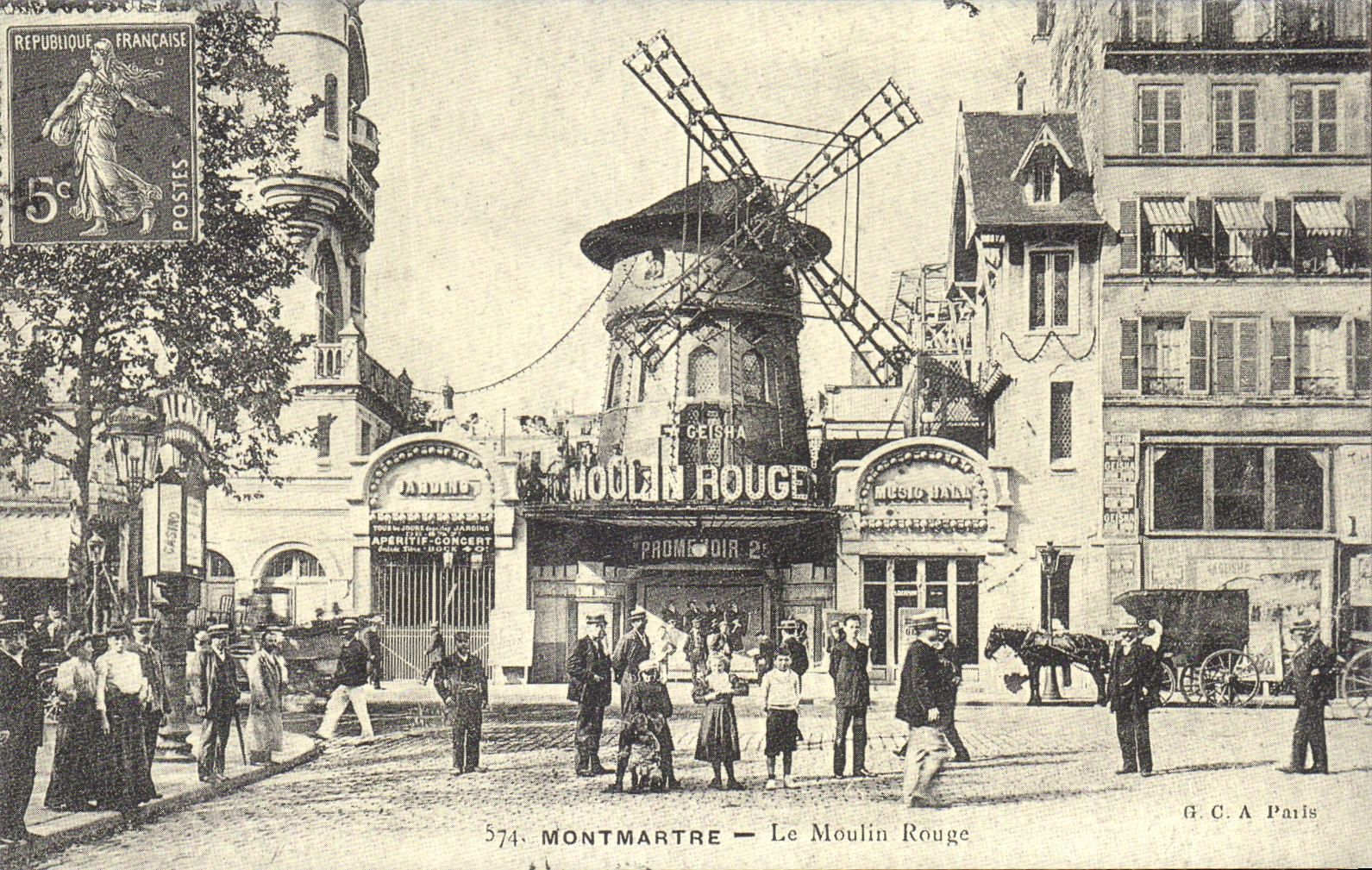 REPRO Montmartre Le Moulin Rouge Paris