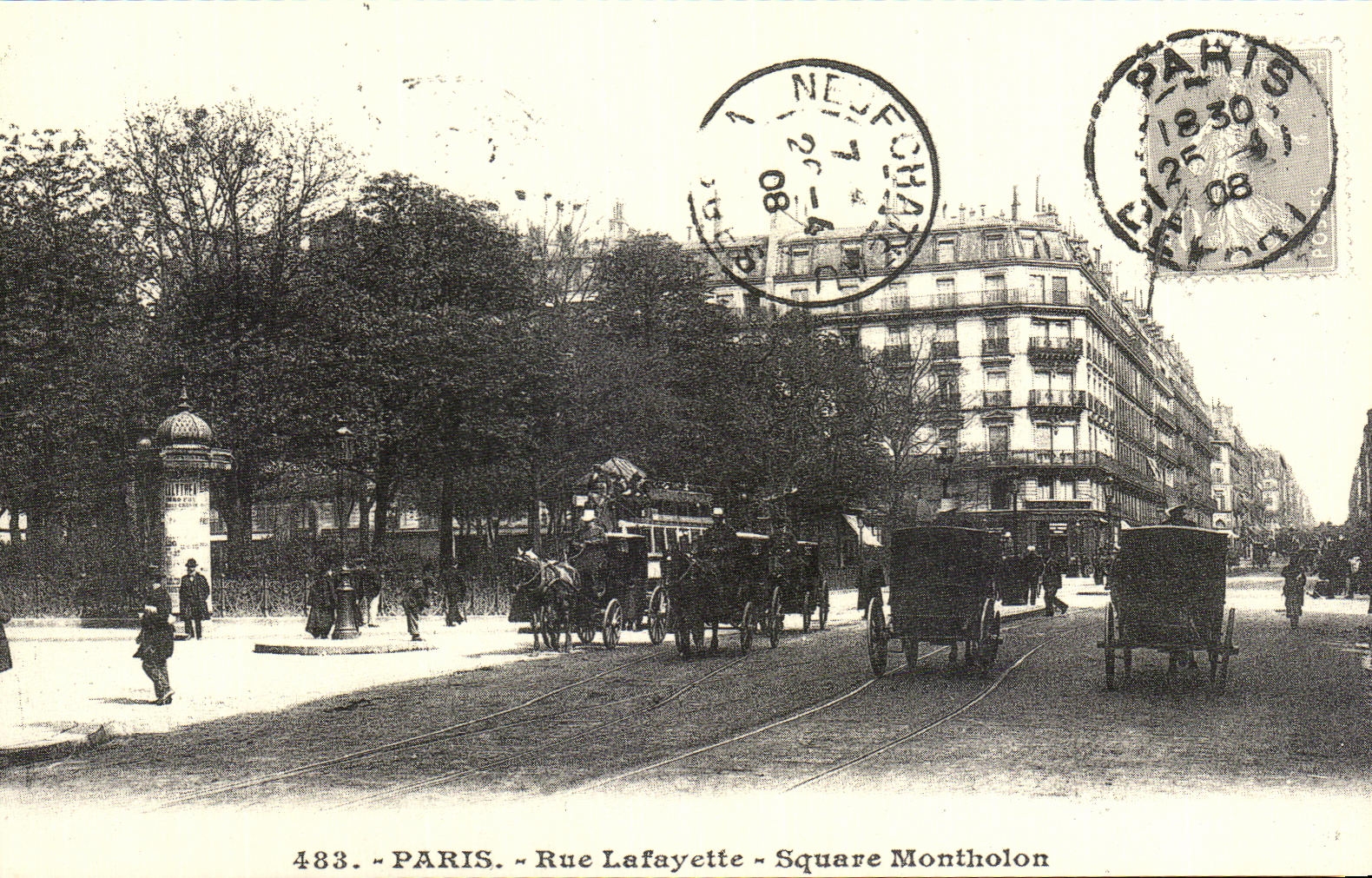 REPRO Paris Rue Lafayette Square Montholon