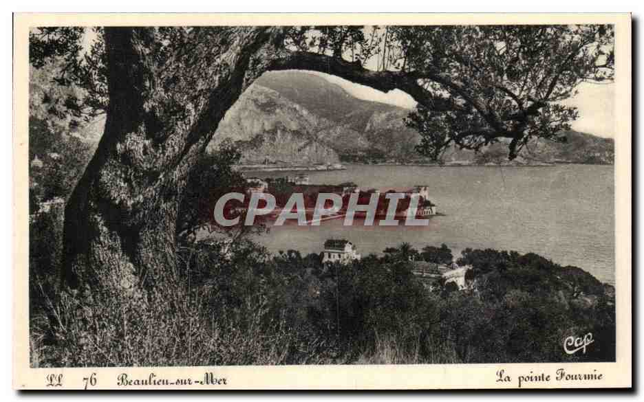 CPA Beaulieu Sur Mer La Pointe Formie