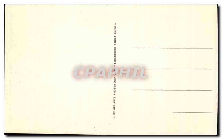 CPA Cannes vue Prise Du Jardin Albert 1er — Verso