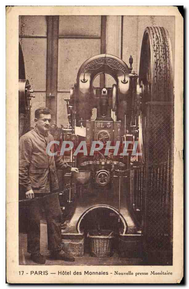 CPA Paris Hotel des Monnaies Nouvelle presse monetaire