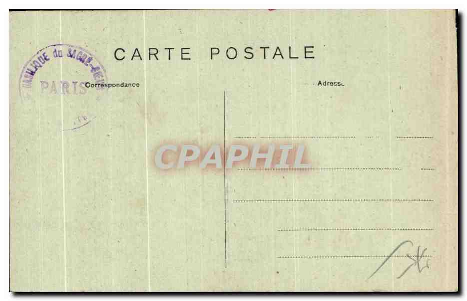 CPA Le Cardinal Amette Archeveque de Paris  — Rückseite