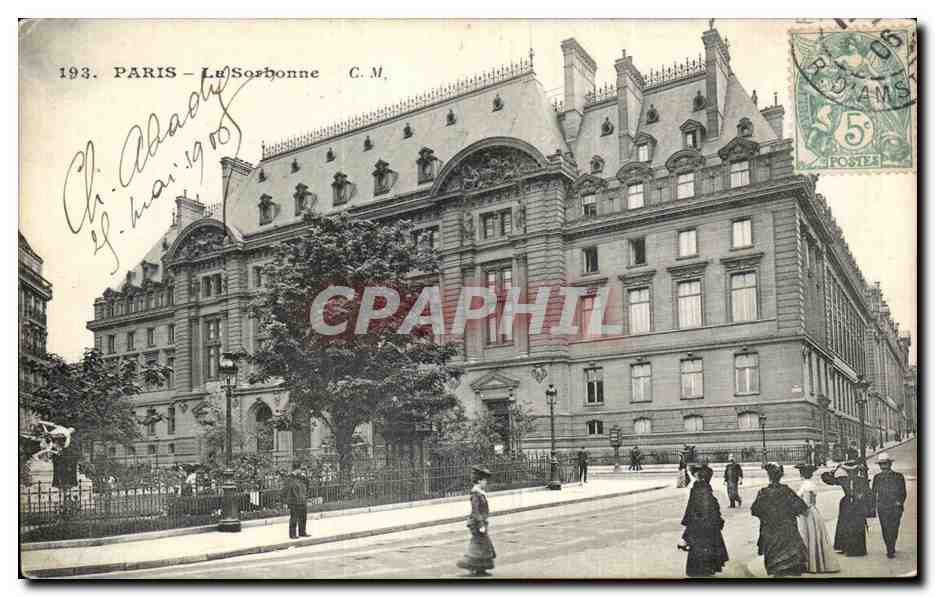CPA Paris La Sorbonne Universite