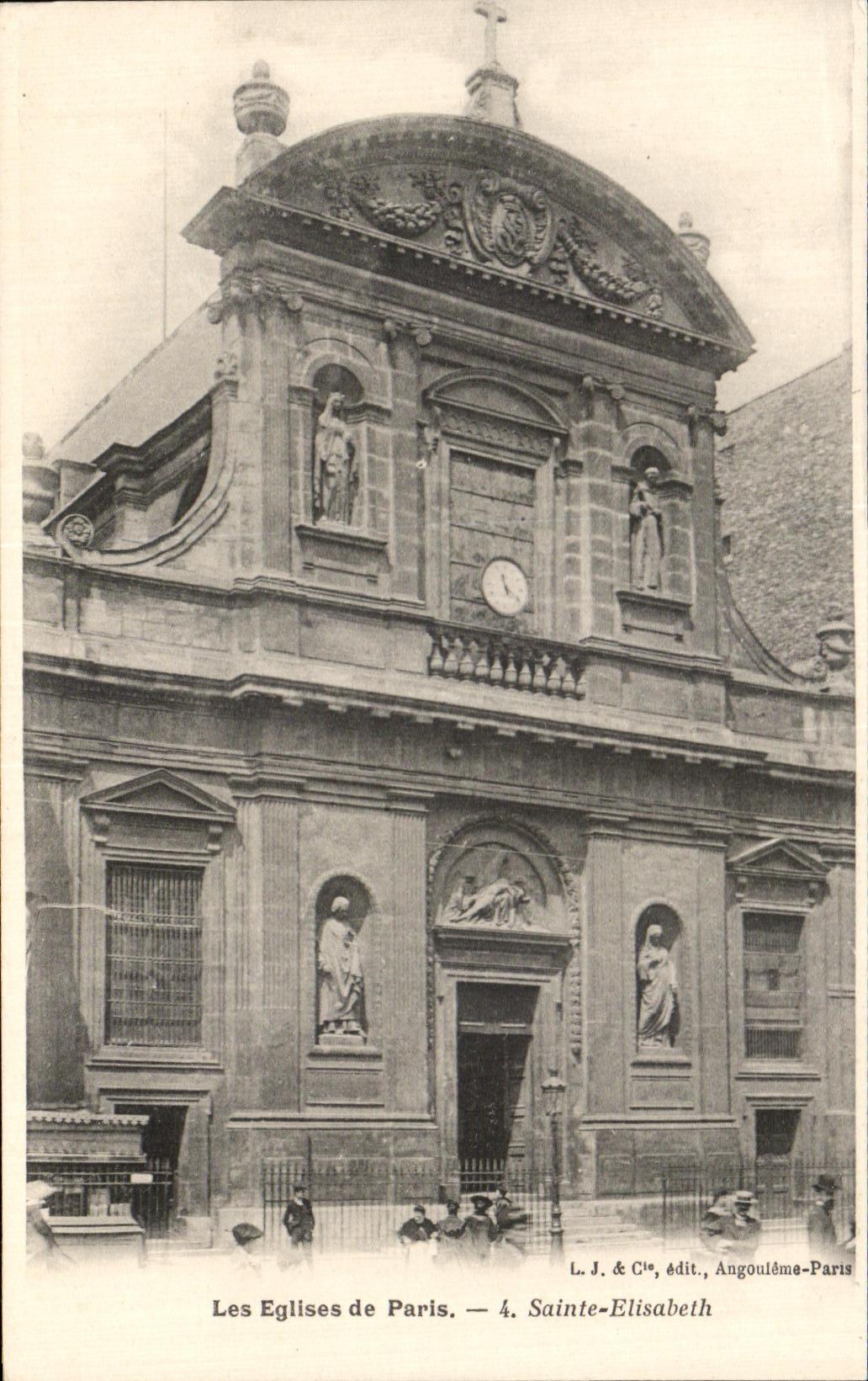 CPA Les Eglise de Paris Sainte Elisabeth