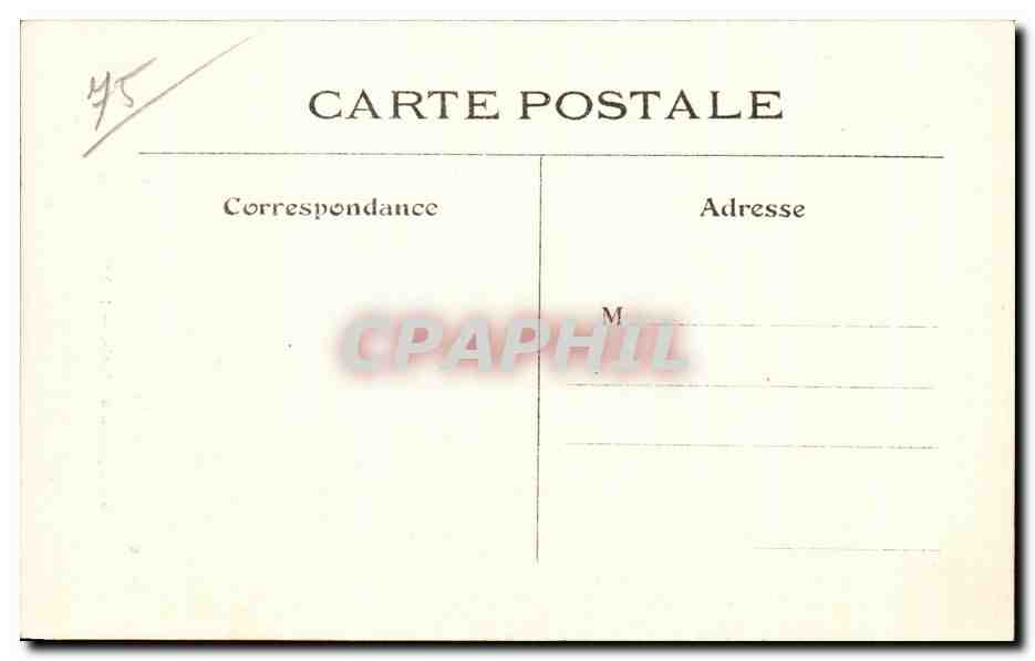 CPA Les Eglise de Paris Saint Severin Enfants — Rückseite