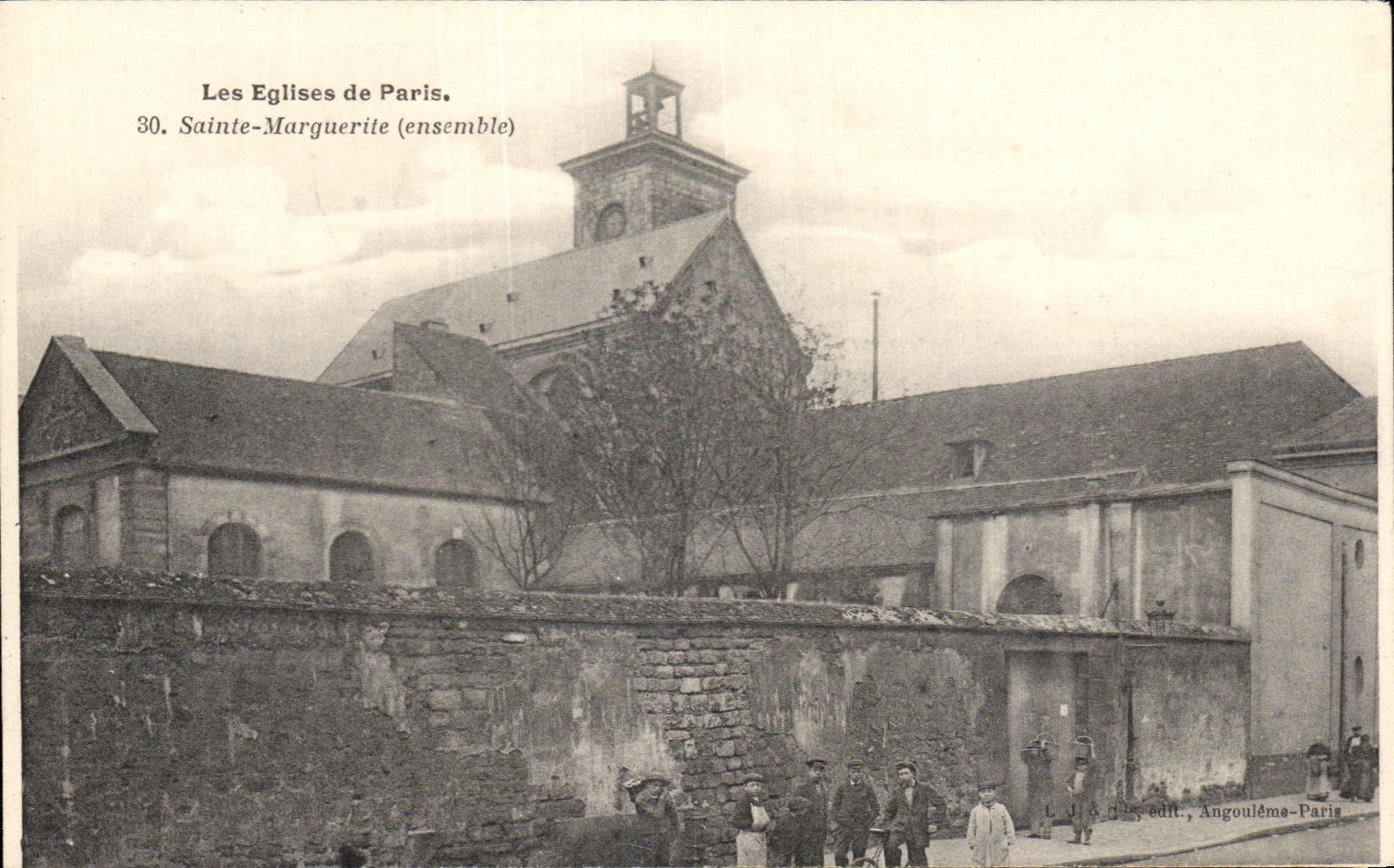 CPA Les Eglise de Paris Saine Marguerite 