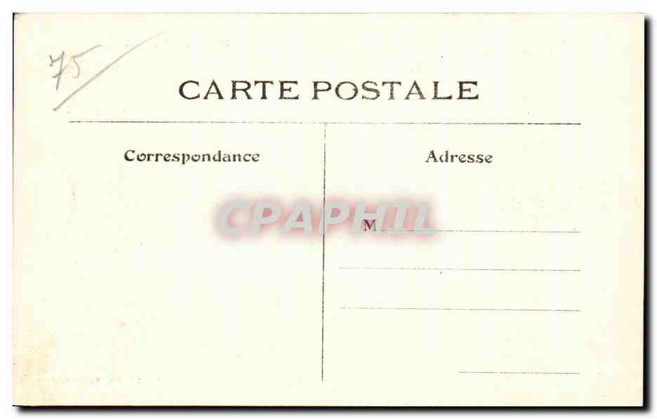 CPA Les Eglise de Paris Saine Marguerite  — Rückseite