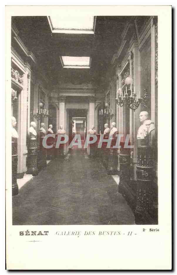 CPA Senat Galerie Des Bustes 