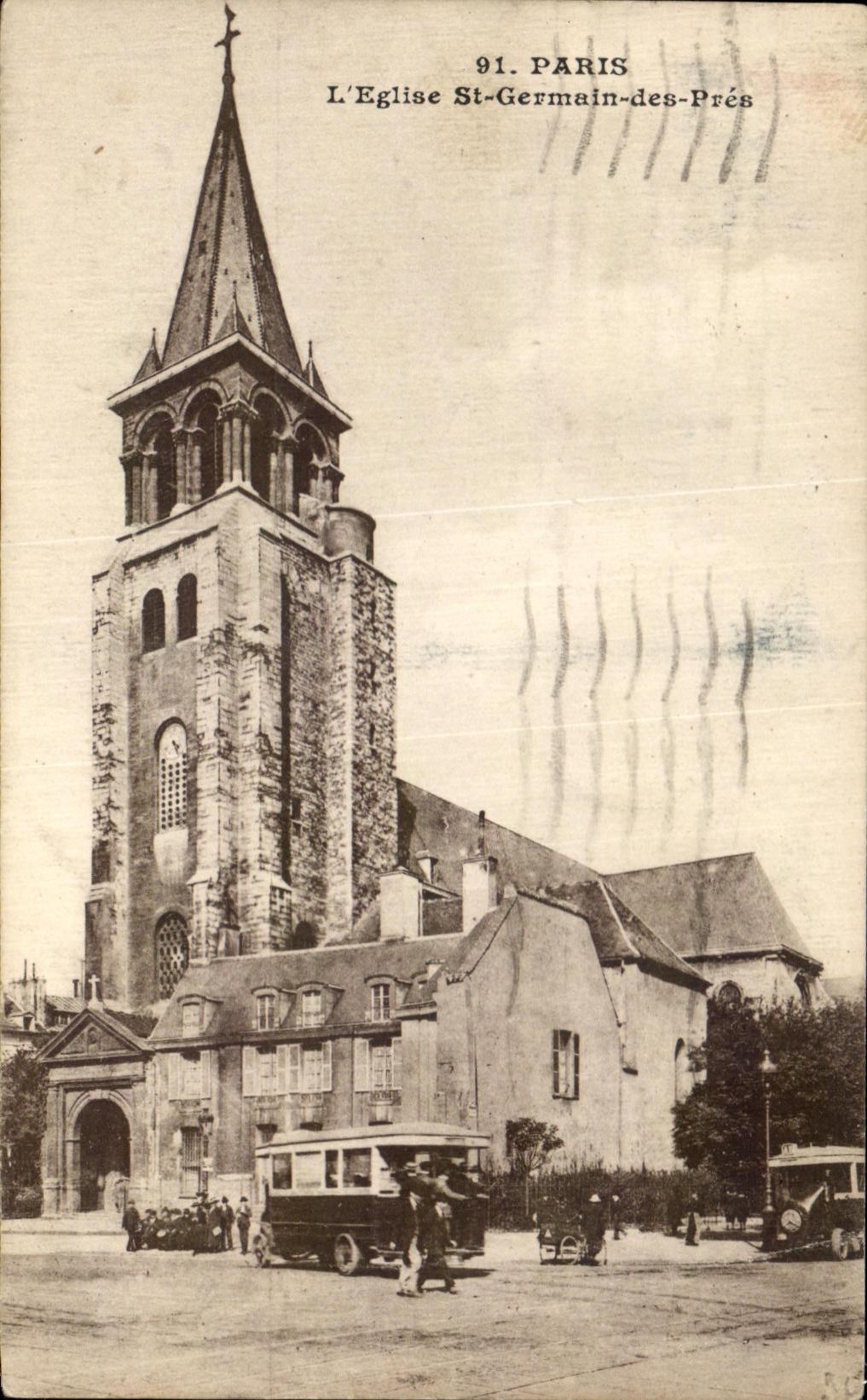 CPA Paris L'Eglise St Germain des Pres 
