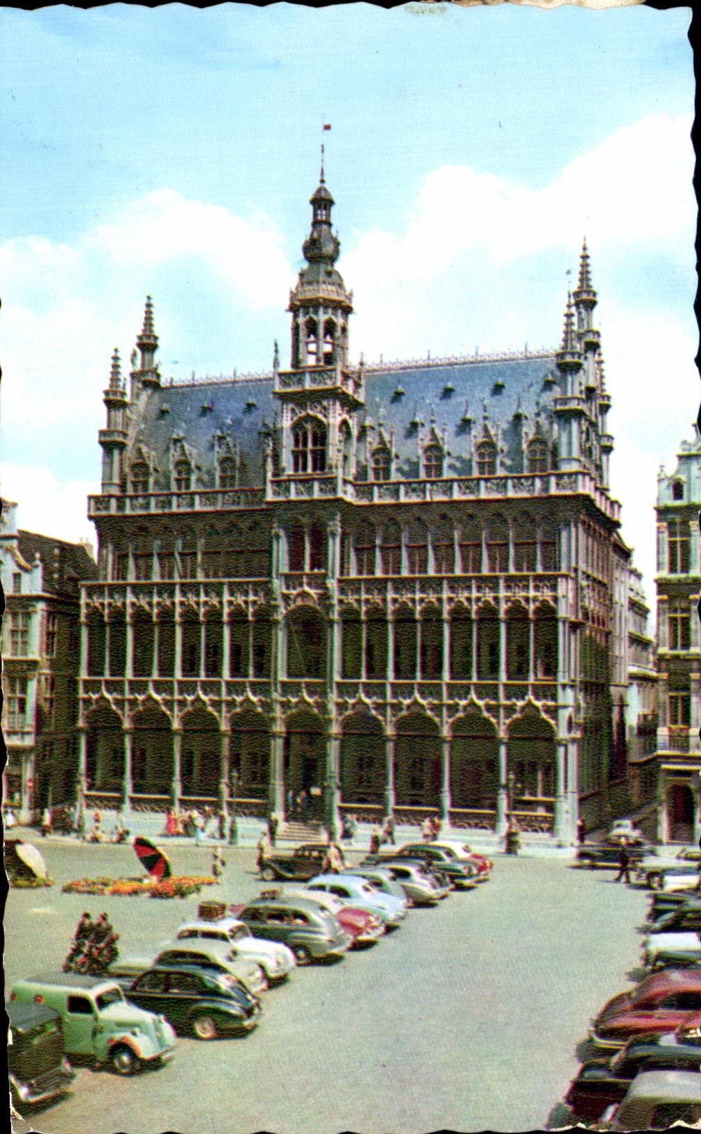 CPA Bruxelles Grand Place Maison Du Roi Brussel Grate markt Broodhuis 