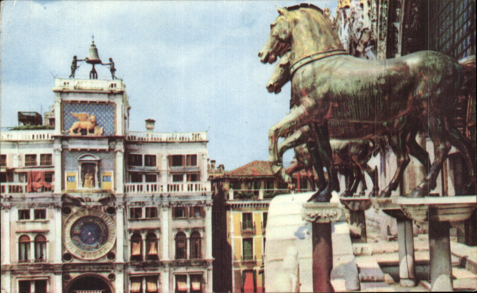 CPA Venezia I Mori e la Torre dell Orologio 