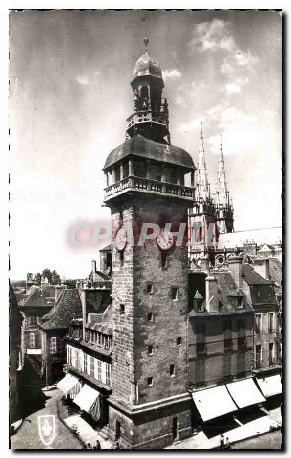 CPSM Moulins Beffroi Jacquemart et Fleches de la Cathedrale 