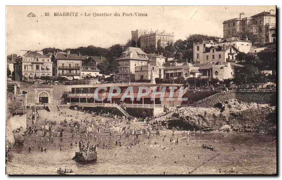 CPA Biarritz Le Quartier du Port Vieux 