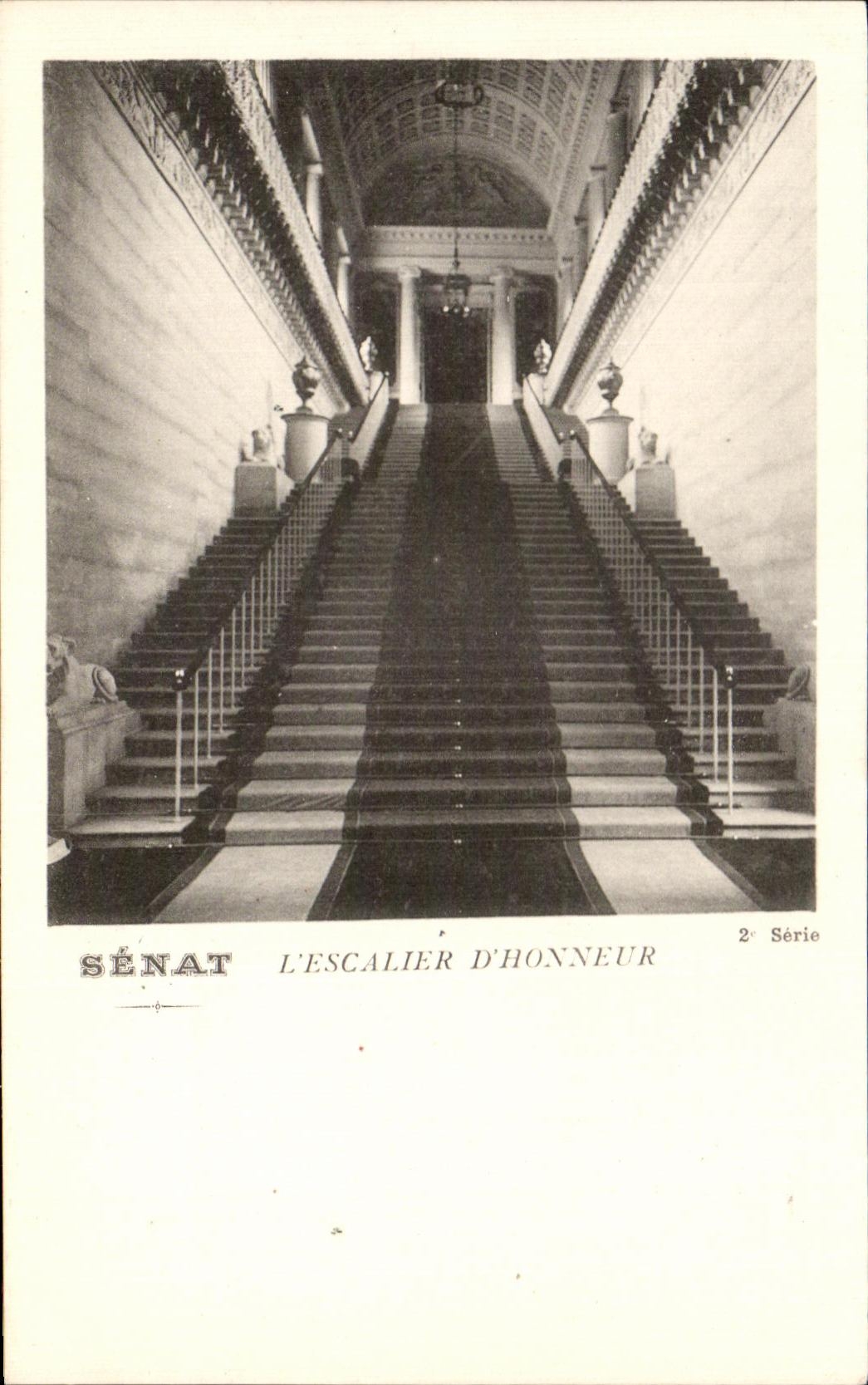 CPA Senat l'escalier d'honneur Paris 