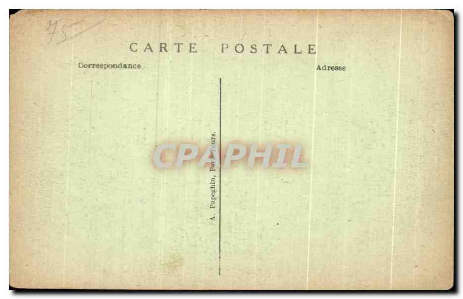 CPA Paris Exposition des arts decoratifs Pavillon national du Japon Japan Nippon — Rückseite