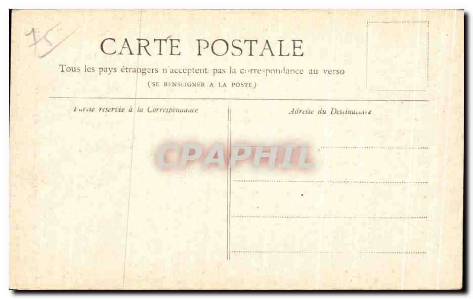 CPA Collection Petit Journal Paris Eglise Saint Augustin  — Rückseite