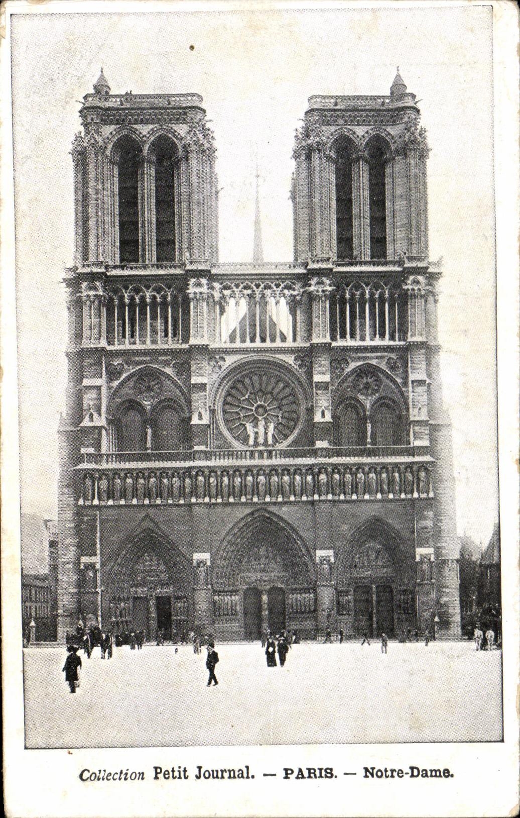 CPA Collection Petit Journal Paris Notre Dame