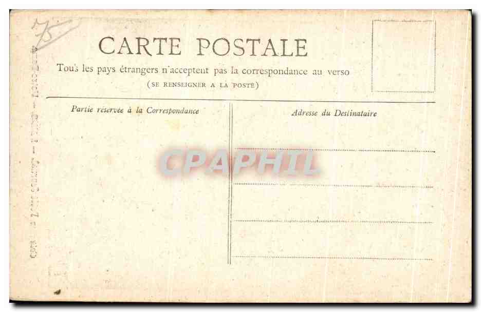 CPA Collection Petit Journal Paris Notre Dame — Verso