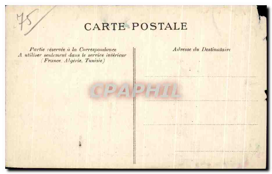 CPA Paris La Nouvelle Sorbonne Universite — Rückseite