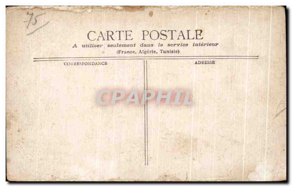 CPA Paris Eglise St Eustache Rue Montmartre — Reverso