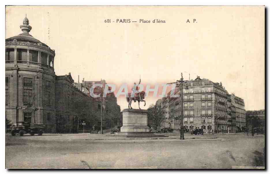 CPA Paris Place d'lena