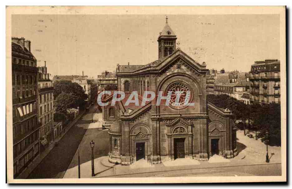 CPA Paris En Flanant L'Eglise Notre Dame des Champs