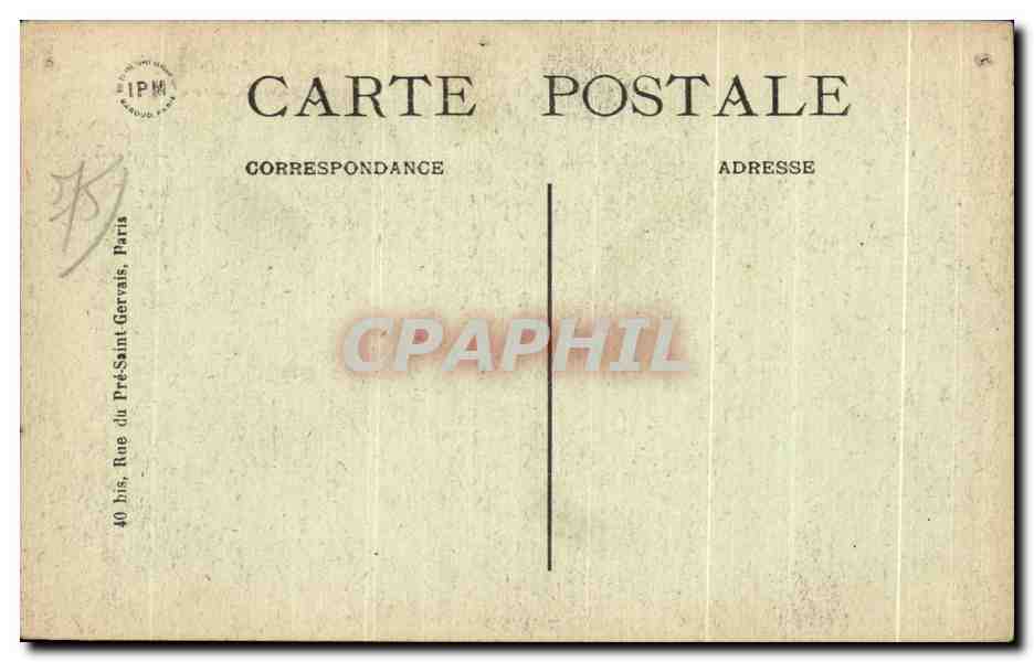 CPA Paris Jardin des Plantes Le Dromadaire Camel Zoo Mehari d'Algerie — Verso