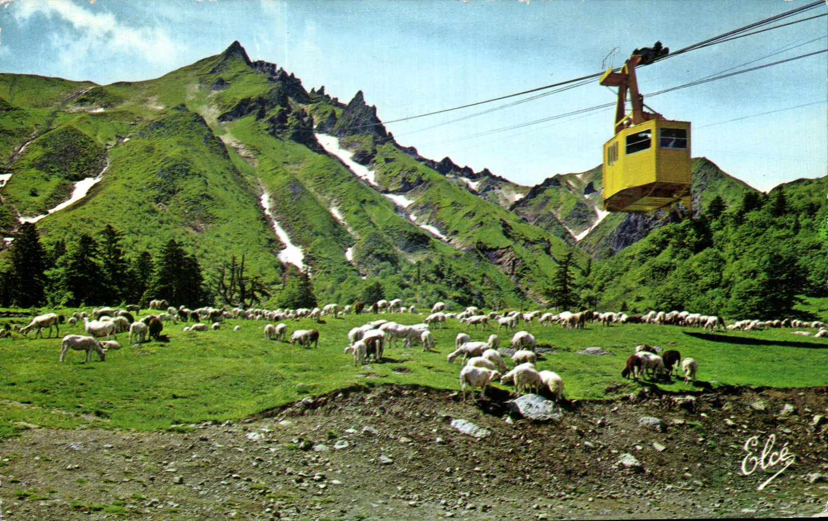Le Téléphérique du Sancy — Puy-de-Dôme — Éditeur Elcée
