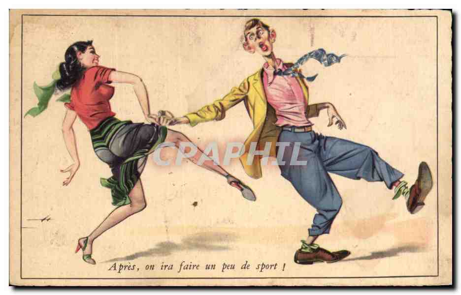 CPA Apres on ira faire un peu de sport 