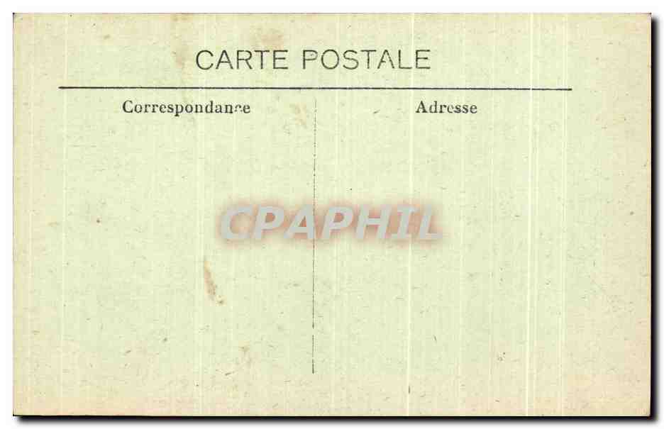CPA Cabinet du ministre Diplome de tireur de pieds de biche Jarry  — Verso