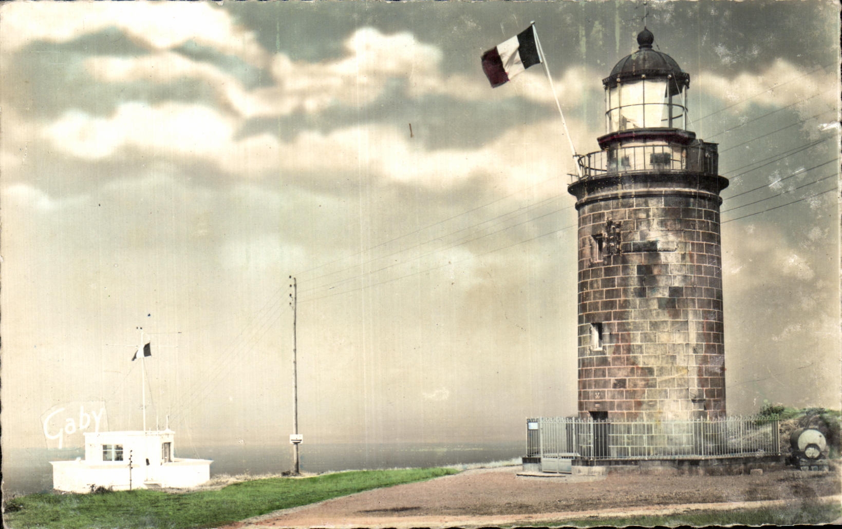 CPA Granville Manche Le Phare et le Semaphore