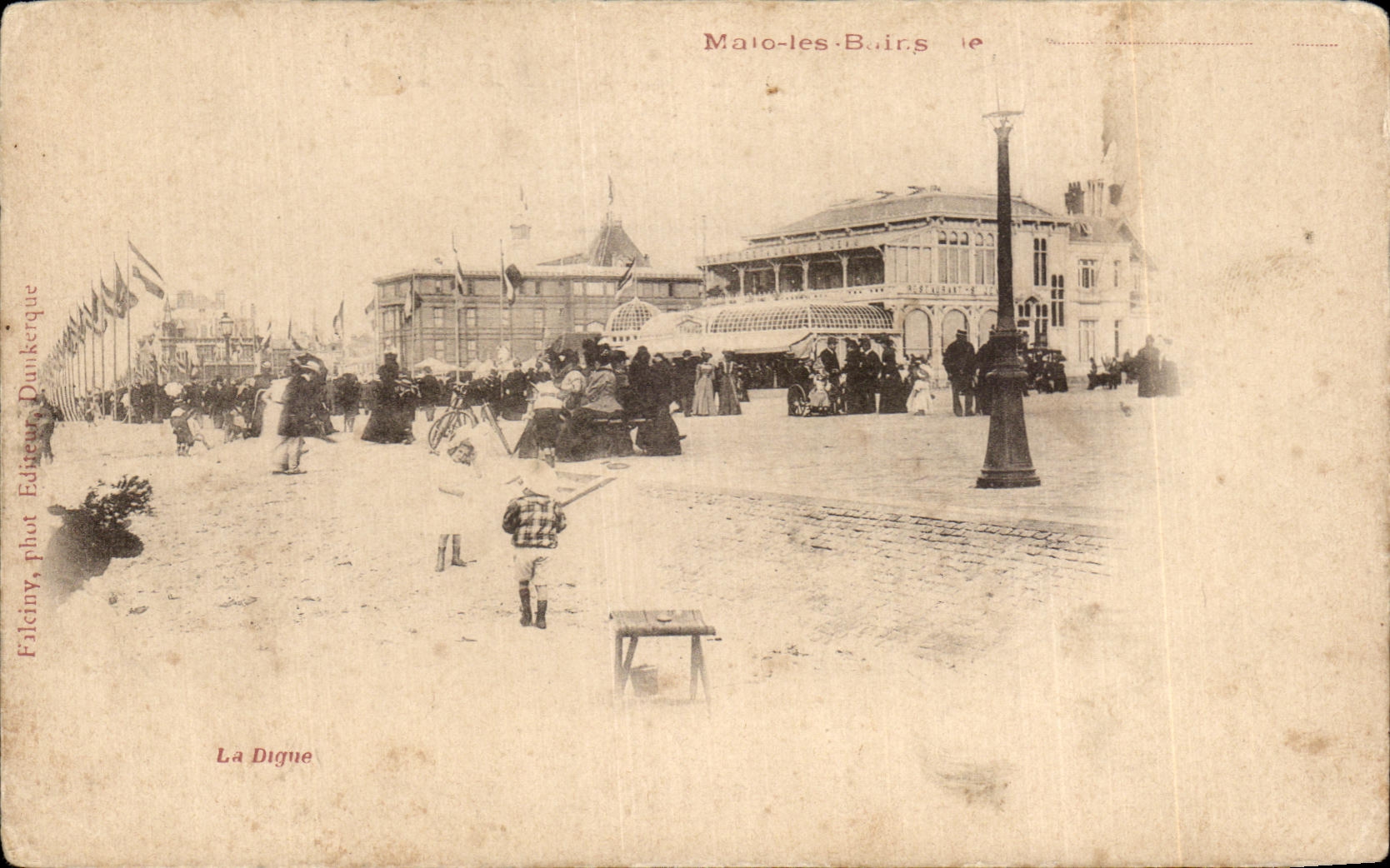 CPA Malo Les Bains Enfants