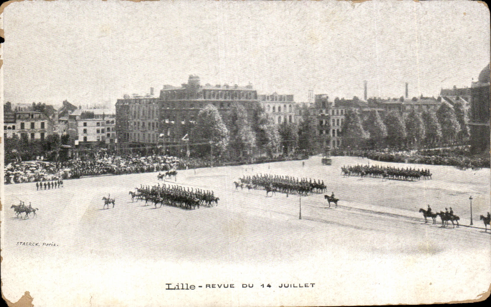 CPA Lille Revue Du 14 juillet 