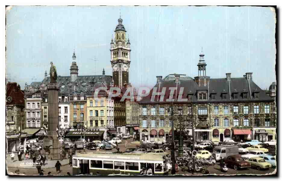 CPSM Lille Nord Place Du General De Gaulle