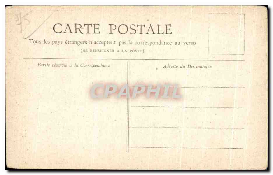 CPA Collection Petit Journal Paris Tour Saint Jacques — Rückseite